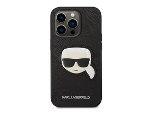 قاب چرمی آیفون 14 پرو مکس طرح کارل CG Mobile iphone 14 Pro Max Karl Lagerfeld Leather Case