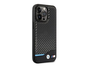 قاب فیبر کربن و چرم مگ سیف آیفون 14 پرو مکس طرح بی ام و ام3 CG Mobile iphone 14 Pro Max BMW M3 Magsafe Carbon Fiber &amp;amp; Leather Case