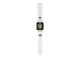 بند سیلیکونی اپل واچ 42 و 44 میلیمتر طرح کارل و گربه CG Mobile Apple Watch 42/44 mm Karl Silicone Strap