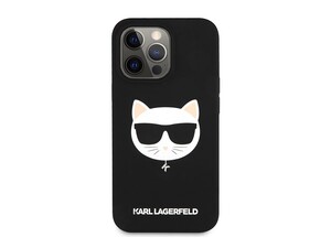 قاب سیلیکونی آیفون 13 پرو مکس طرح گربه کارل CG Mobile iphone 13 Pro Max Karl Lagerfeld Silicone Case