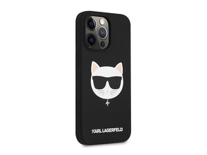 قاب سیلیکونی آیفون 13 پرو مکس طرح گربه کارل CG Mobile iphone 13 Pro Max Karl Lagerfeld Silicone Case