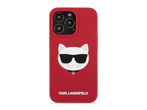 قاب سیلیکونی آیفون 13 پرو مکس طرح گربه کارل CG Mobile iphone 13 Pro Max Karl Lagerfeld Silicone Case