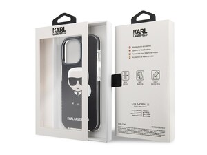 قاب محافظ براق آیفون 13 پرو طرح کارل CG Mobile iphone 13 Pro Karl Lagerfeld Case