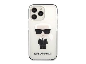 قاب محافظ براق آیفون 13 پرو طرح کارل CG Mobile iphone 13 Pro Karl Lagerfeld Case