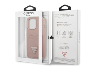 قاب چرمی جاکارتی دار آیفون 13 پرو مکس CG Mobile iphone 13 Pro Max Guess Leather Case