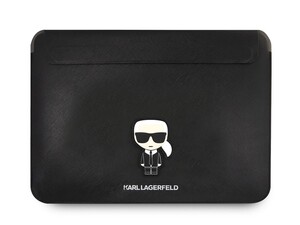 کیف چرمی مک بوک 16 اینچ طرح کارل CG Mobile Macbook 16 inch Karl Lagerfeld Leather Bag