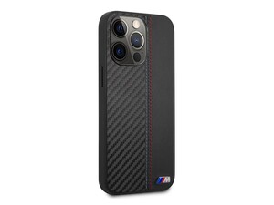 قاب فیبر کربن و چرم آیفون 13 پرو مکس طرح بی ام و ام3 CG Mobile iphone 13 Pro Max BMW M3 Carbon Fiber &amp;amp; Leather Case