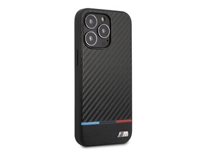 قاب فیبر کربن و چرم آیفون 13 پرو مکس طرح بی ام و ام3 CG Mobile iphone 13 Pro Max BMW M3 Carbon Fiber &amp;amp; Leather Case