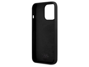 قاب سیلیکونی آیفون 13 پرو طرح گربه و کارل CG Mobile iphone 13 Pro Cat Karl Lagerfeld Silicone Case