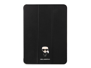 کیف چرمی آیپد پرو 11 اینچ طرح کارل برجسته CG Mobile iPad Pro 11 2020/2021 Karl Lagerfeld Leather Case