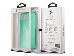 قاب محافظ رنگی شفاف آیفون 13 طرح پولو CG Mobile iphone 13 Hard Case Polo