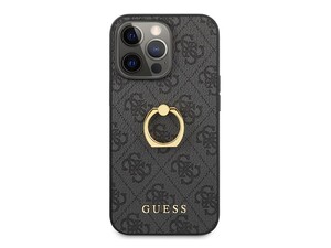 قاب چرمی حلقه دار آیفون 13 پرو مکس CG Mobile iphone 13 Pro Max Guess Finger Ring Leather Case