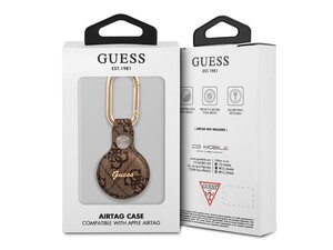 محافظ چرمی ایر تگ اپل CG Mobile Apple Airtag Guess Leather Case