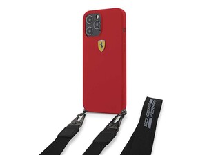 قاب سیلیکونی بند دار آیفون 12 مینی طرح فراری CG Mobile iphone 12 mini Ferrari Silicone Case