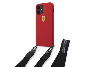 قاب سیلیکونی بند دار آیفون 12 و 12 پرو طرح فراری CG Mobile iphone 12/12 Pro Ferrari Silicone Case