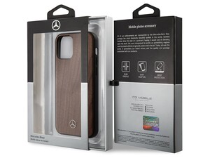 قاب چوبی آیفون 12 و 12 پرو طرح مرسدس بنز CG Mobile iphone 12/12 Pro Mercedes-Benz Wood Case