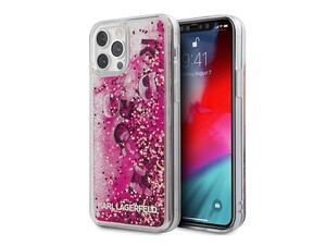 قاب آکواریومی آیفون 12 و 12 پرو طرح کارل و گربه متحرک CG Mobile iphone 12/12 Pro Karl Lagerfeld Aquarium Case