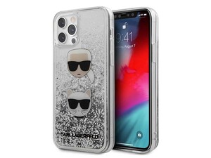 قاب آکواریومی آیفون 12 و 12 پرو طرح کارل و گربه CG Mobile iphone 12/12 Pro Karl Lagerfeld Aquarium Case