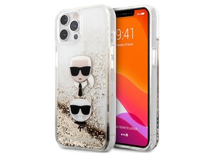 قاب آکواریومی آیفون 12 و 12 پرو طرح کارل و گربه CG Mobile iphone 12/12 Pro Karl Lagerfeld Aquarium Case