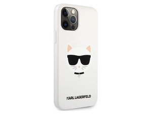 قاب سیلیکونی آیفون 12 و 12 پرو طرح گربه کارل CG Mobile iphone 12/12 Pro Karl Lagerfeld Silicone Case