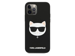 قاب سیلیکونی آیفون 12 و 12 پرو طرح گربه کارل CG Mobile iphone 12/12 Pro Karl Lagerfeld Silicone Case