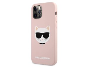 قاب سیلیکونی آیفون 12 و 12 پرو طرح گربه کارل CG Mobile iphone 12/12 Pro Karl Lagerfeld Silicone Case