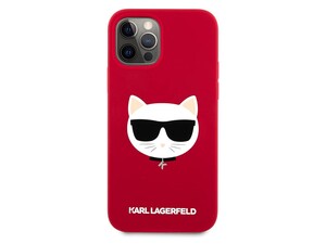 قاب سیلیکونی آیفون 12 و 12 پرو طرح گربه کارل CG Mobile iphone 12/12 Pro Karl Lagerfeld Silicone Case