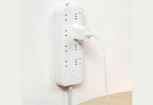 قیمت چند راهی برق 8 سوکت شیائومی Xiaomi power strip socket 3 meters multi-hole power strip