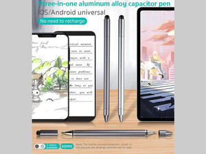 قلم لمسی سه کاره کوتتسی Coteetci three-in-one universal capacitive pen 62001-GY