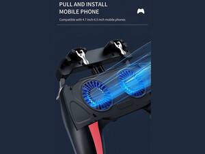 دسته بازی با فن خنک کننده کوتتسی Coteetci G-11 dual fan cooling gamepad CS8813