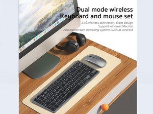 ست کیبورد و موس بی سیم کوتتسی Coteetci wireless keyboard and mouse set 84006