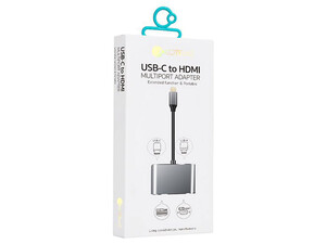 هاب تایپ سی 4 پورت کوتتسی Coteeci UCB-C To HDMI Multiport Adapter 83013