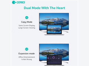 هاب تایپ سی 4 پورت کوتتسی Coteeci UCB-C To HDMI Multiport Adapter 83013