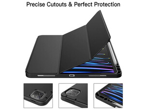 کاور آیپد پرو 12.9 اینچ 2020، 2021، 2022 کوتتسی COTEetCI Liquid Silicone Three-Fold Case iPad Pro 12.9 inch 61026