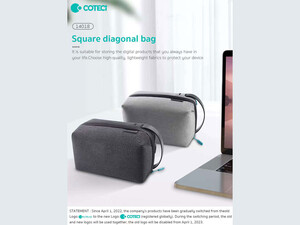 کیف دوشی لوازم جانبی مکعبی شکل کوتتسی COTECi square disgonal bag 14018