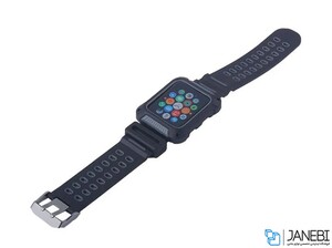 قاب و بند اپل واچ کوتتسی Coteetci PC & Silicone Watch Case Band Suit