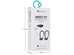 نگهدارنده ایرپاد Coteetci Wrist Fit Ear hooks Suit