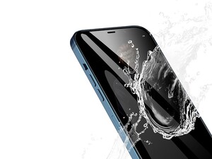 محافظ صفحه نمایش شیشه ای پرایویسی ضد ضربه آیفون گرین Green iPhone 12 Pro Max 3D Unbreakable Privacy Anti-Shock Glass