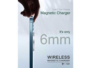 شارژر مگنتی آیفون سری 12 گرین Green iPhone 12 Series Wireless Magnetic Charger 15W