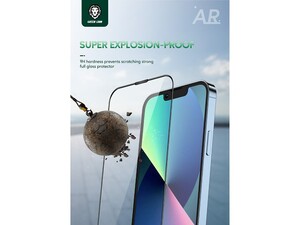 محافظ صفحه نمایش شیشه ای ضد انعکاس آیفون 13 پرو گرین Green iphone 13 Pro Anti-Reflective Transparent Glass