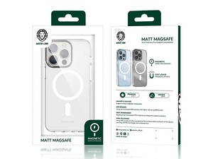 قاب مگ سیف مات آیفون 13 پرو مکس گرین Green iphone 13 Pro Max Matt Magsafe Case