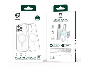 قاب مگ سیف آیفون 13 پرو مکس گرین Green iphone 13 Pro Max Magsafe Delgado Case