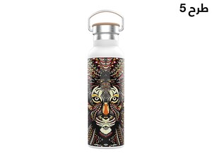 فلاسک 600 میلی لیتر گرین Green Pattetn Bottle Flask 600ml