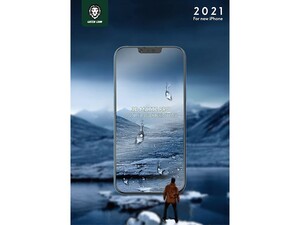 محافظ صفحه نمایش حریم شخصی شیشه‌ای مات آیفون 13 و 13 پرو گرین Green Lion 3D AG/Matte HD Glass Screen Protector for iPhone 13 / 13 Pro GN3AG13PR