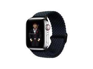 بند اپل‌واچ 38 و 40 میلی‌متری گرین Green Lion Braided Solo Loop Adjustable Strap for Apple Watch 38/40mm