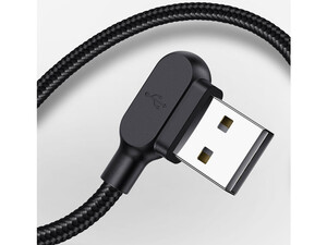 قیمت کابل شارژ فست شارژ گیمینگ یواس‌بی به میکرو 0.5 متری مک‌دودو MCDODO 90 Degree Led Gaming Micro USB Cable CA-577