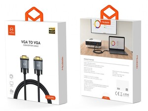 کابل وی‌جی‌آی 2 متری مک‌دودو MCDODO VGA TO VGA CONVERTOR CABLE 2M CA-7780