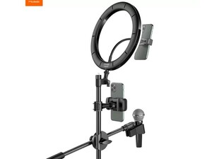 تری پاد و رینگ لایت عکاسی مک دودو مدل Mcdodo Selfie Ring Light With Tripod Stand Live Tb-7980