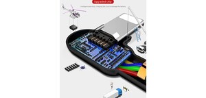 کابل شارژ و انتقال داده لایتنینگ مک دودو Mcdodo 90 Light Lightning Cable 3M CA-467