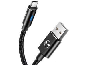 کابل شارژ و انتقال داده 1.5 متری میکرو یو اس بی مک دودو MCDODO Auto Disconnect Data Cable MicroUSB 1.5M CA-616 دارای نشانگر داخلی